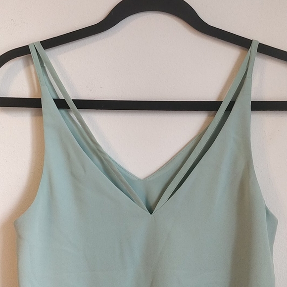 TOPSHOP Mint Chiffon Double Strap Camisole - Picture 3 of 9